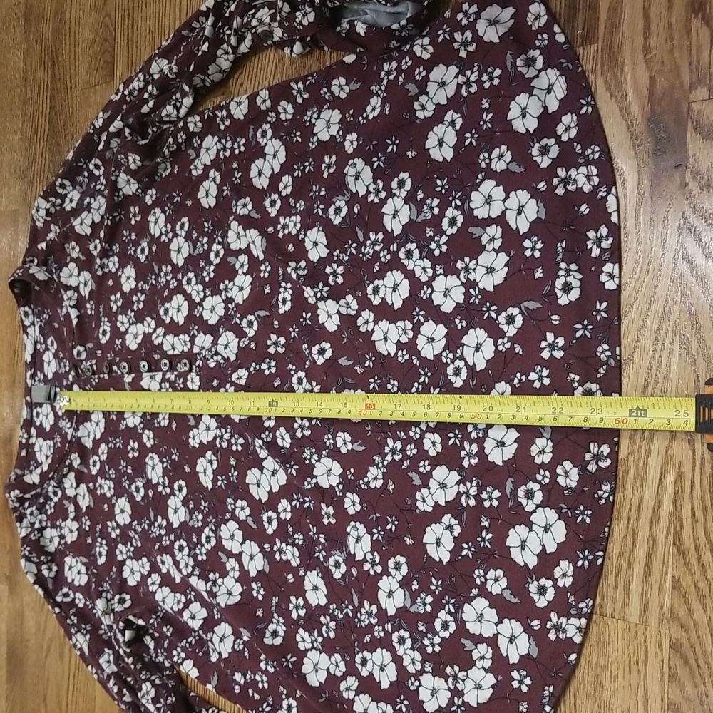 (M) Denver Hayes Floral Soft Viscose Blend Work Classy Collared Casual - Picture 3 of 7